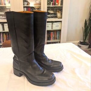 Black Frye Campus 14L boots, women's 8 1/2